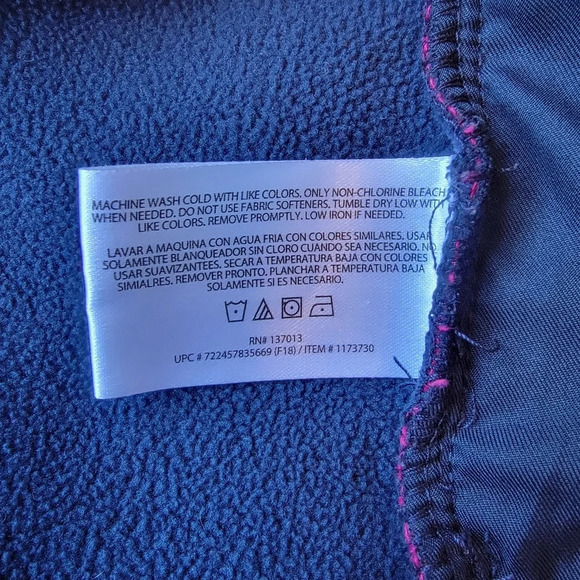 Orvis Pink Buffalo Plaid Fleece Lined Shirt Shacket L - Picture 4 of 8